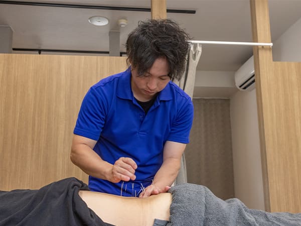 鍼灸施術